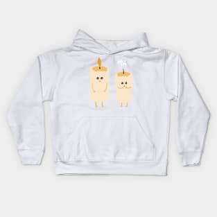 Flirting Candles Kids Hoodie